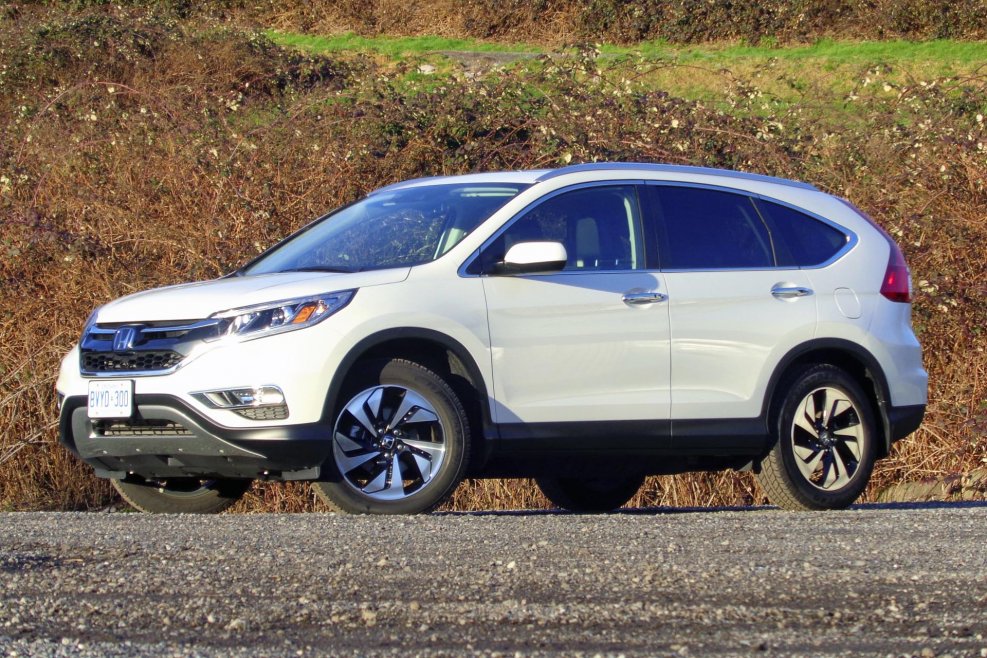 Honda CR-V белая 2015