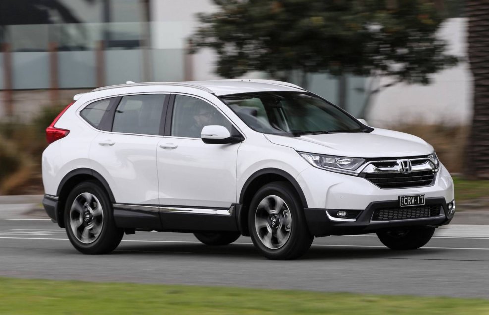 Honda CR V 2018 белая