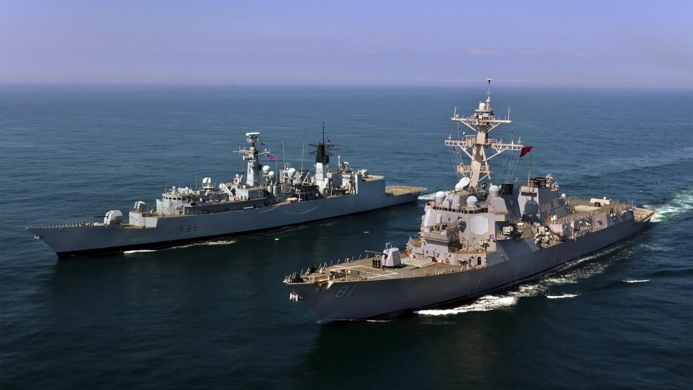 Корабль USS Winston s. Churchill