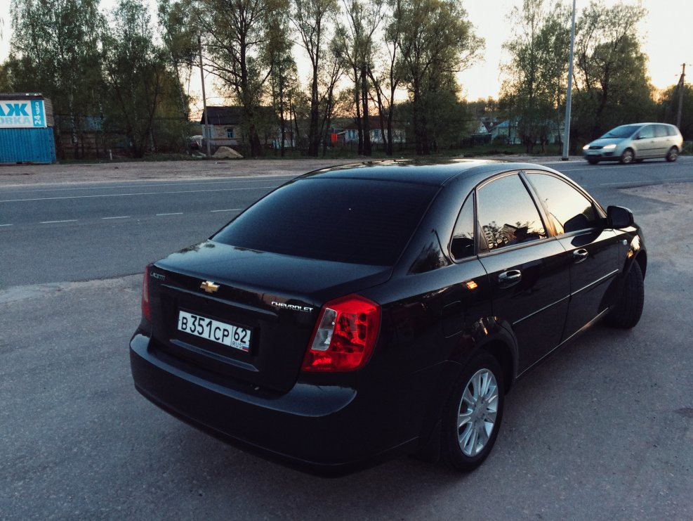 Chevrolet Lacetti черный