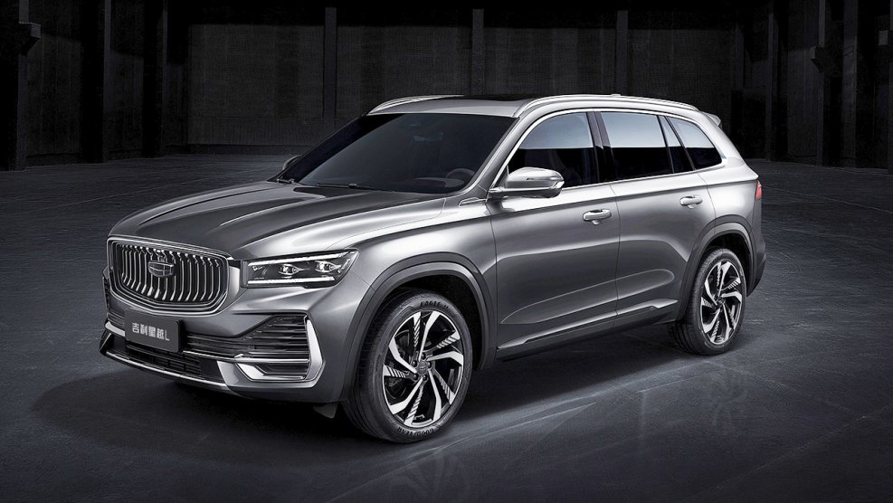 Новый Geely kx11