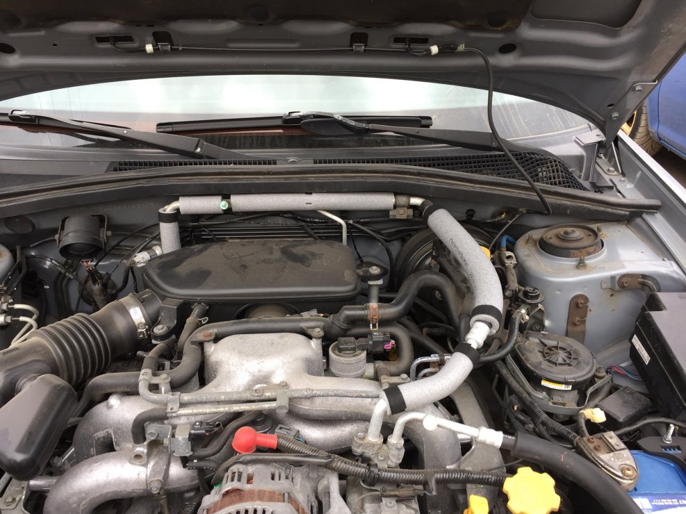 Subaru Forester 2 под капотом
