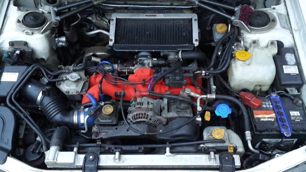 Forester sg5 под капотом