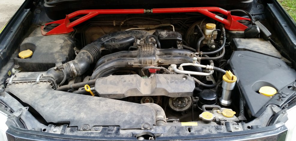 Subaru Forester sh под капотом