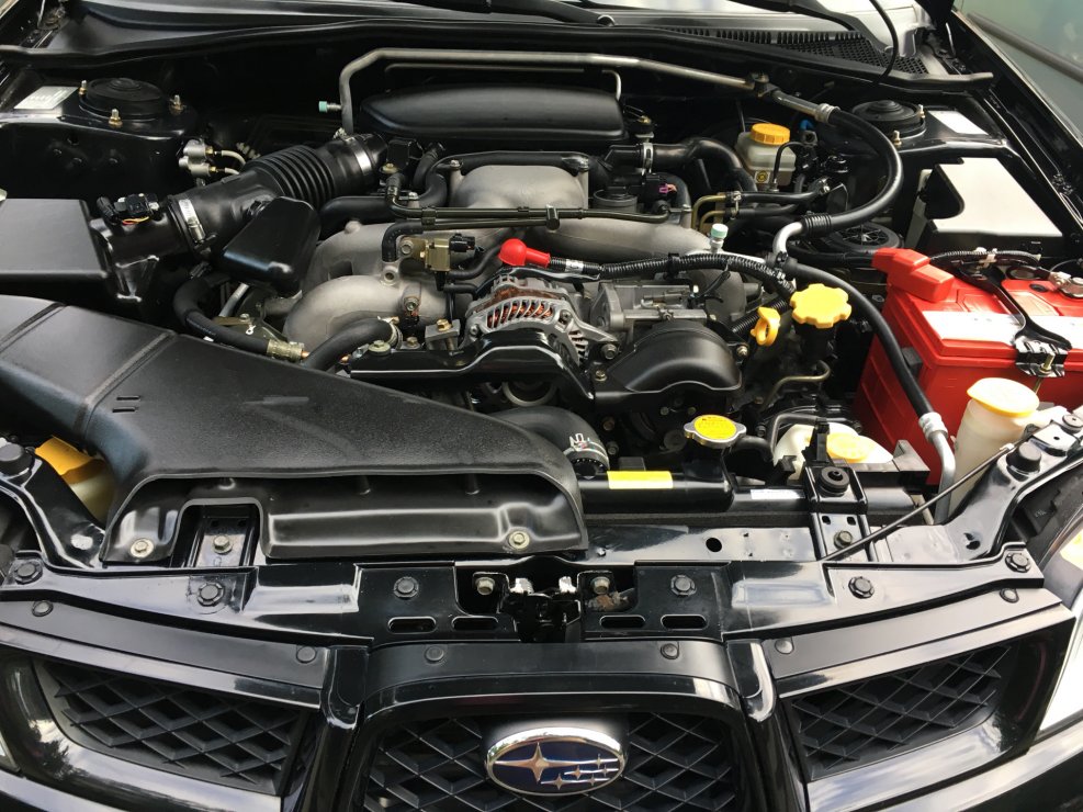 Subaru Forester 2009 подкапотное