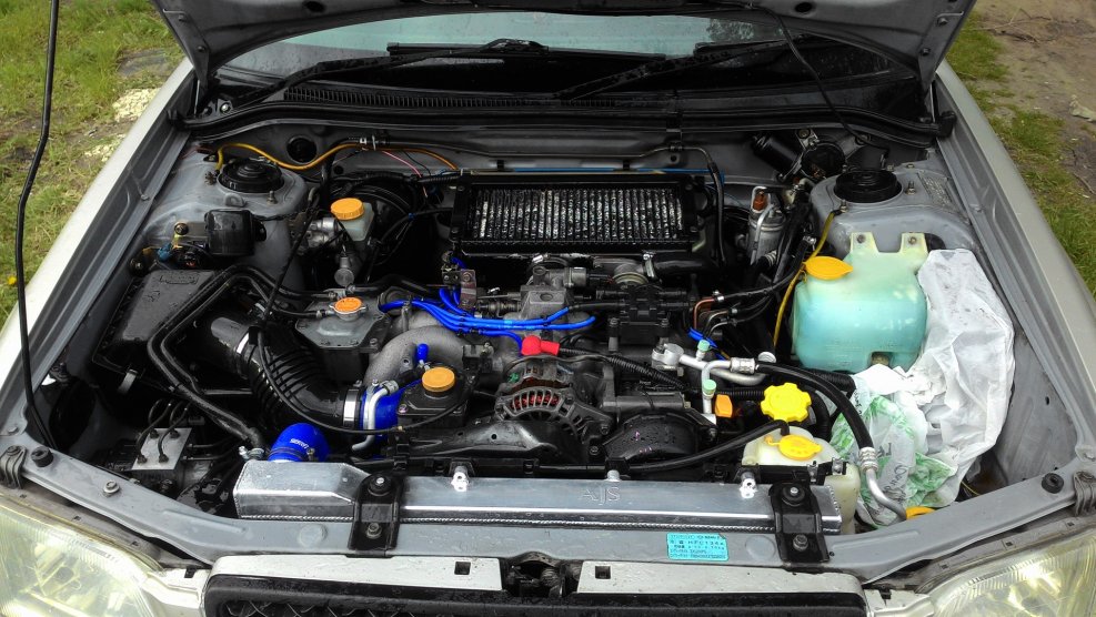 Forester ej205 подкапотное