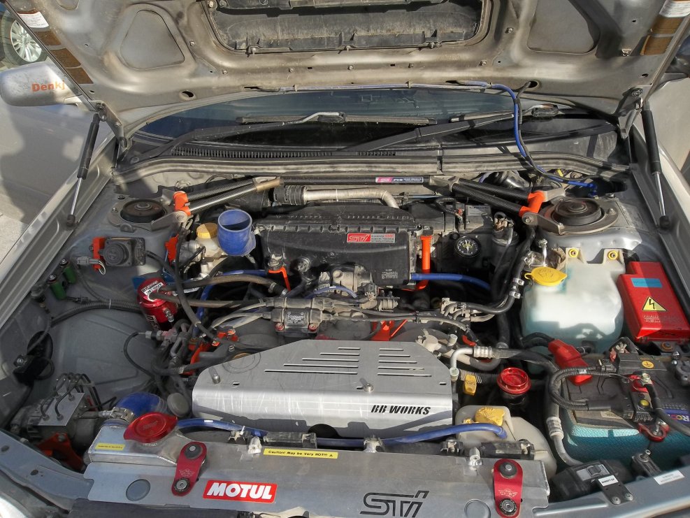Subaru Forester под капотом