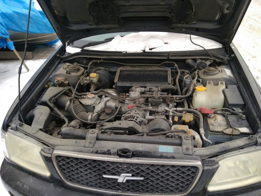 Forester ej205 подкапотное