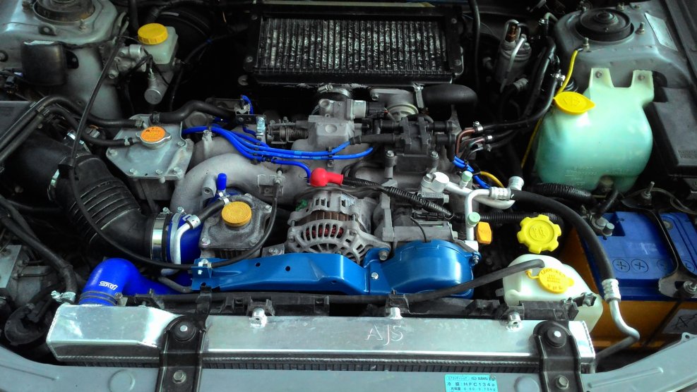 Субару ej205 подкапотка