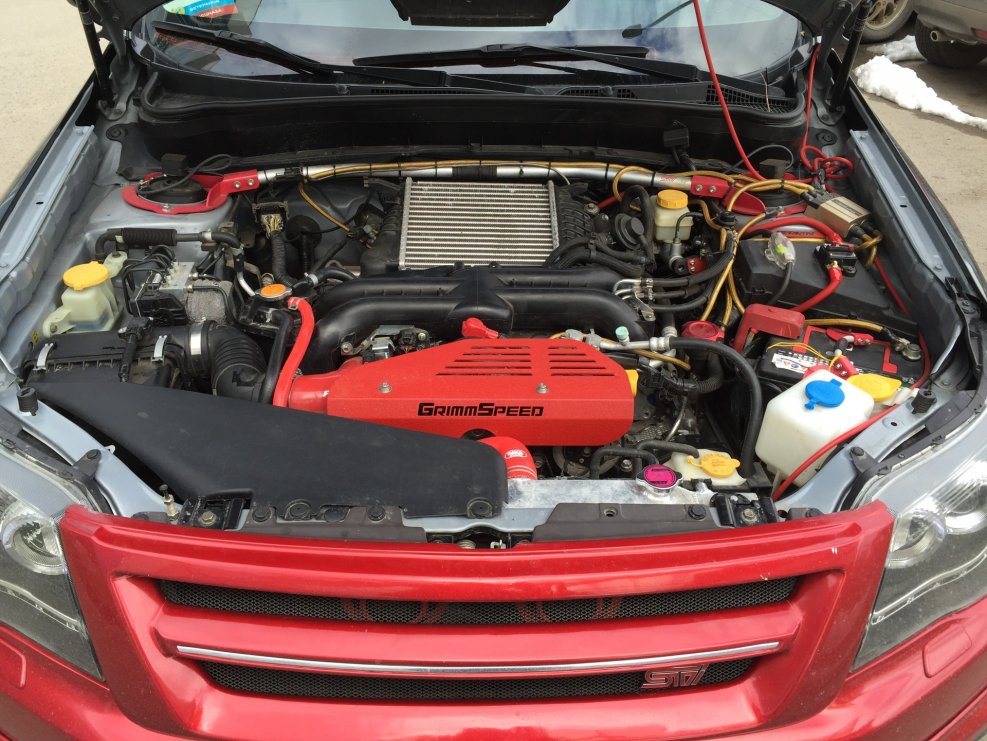 Subaru Forester под капотом