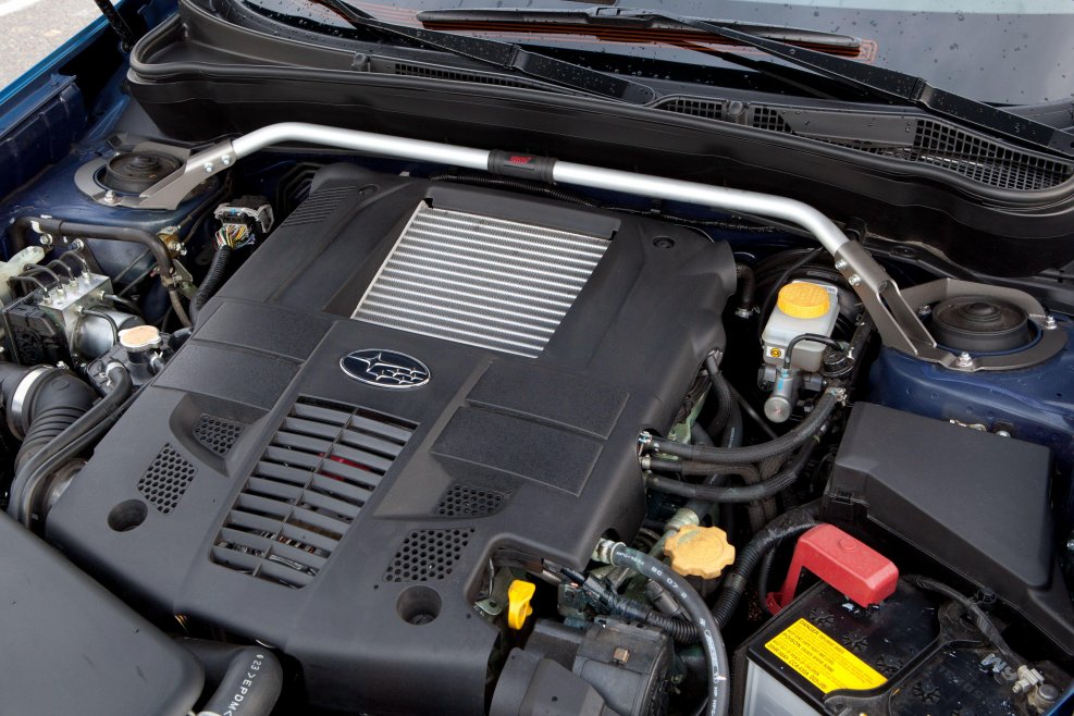 Subaru Forester под капотом