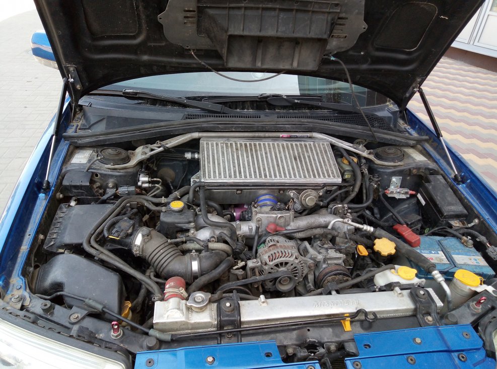 Sg9 Forester под капотом