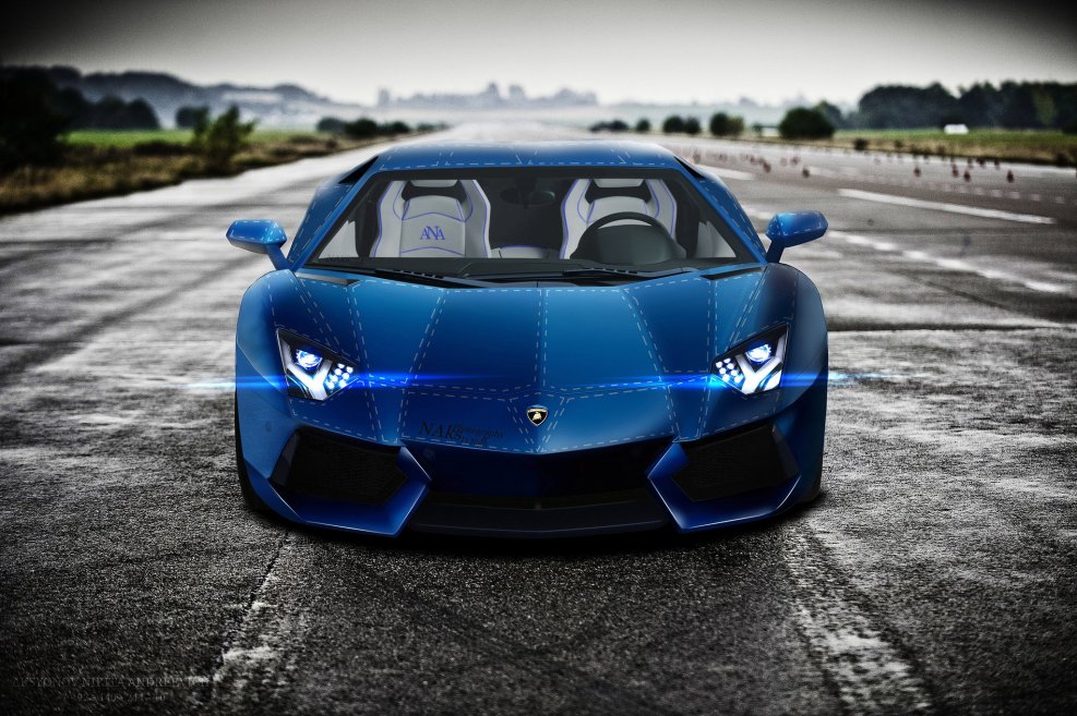 Lamborghini Aventador спорткар