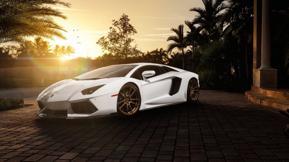 Lamborghini Aventador 4к