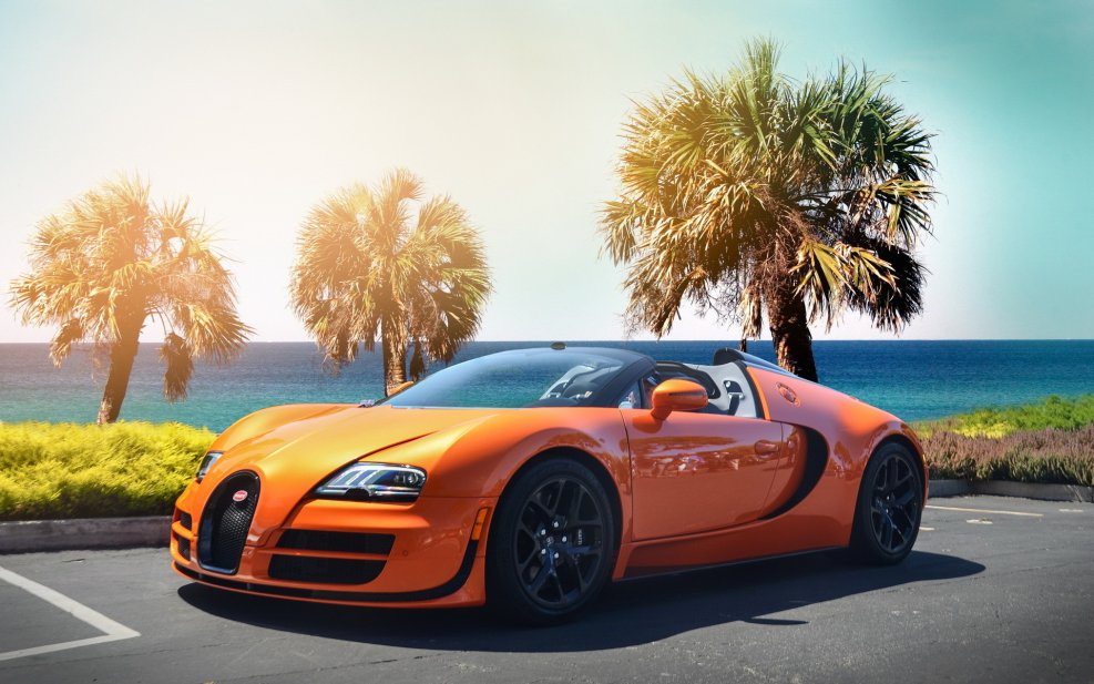 Суперкар Bugatti Veyron