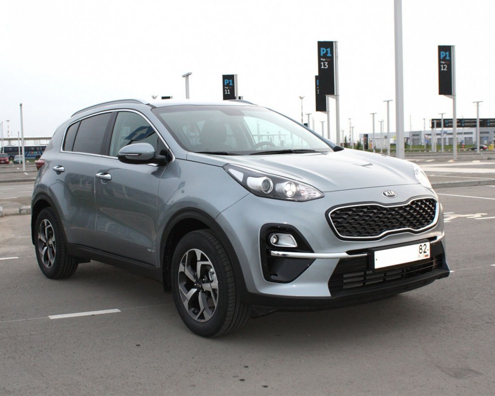 Kia Sportage серый 2018