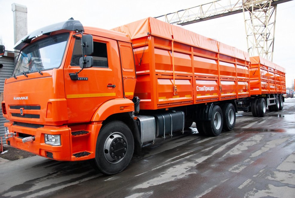 КАМАЗ 65115 сельхозник зерновоз