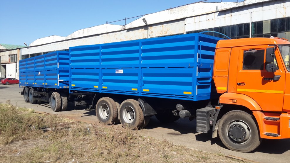 КАМАЗ 6520 зерновоз мамонт