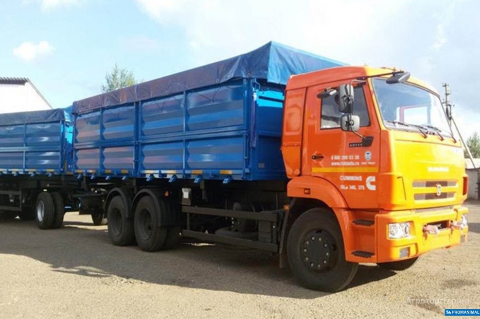 КАМАЗ 65207 бортовой зерновоз