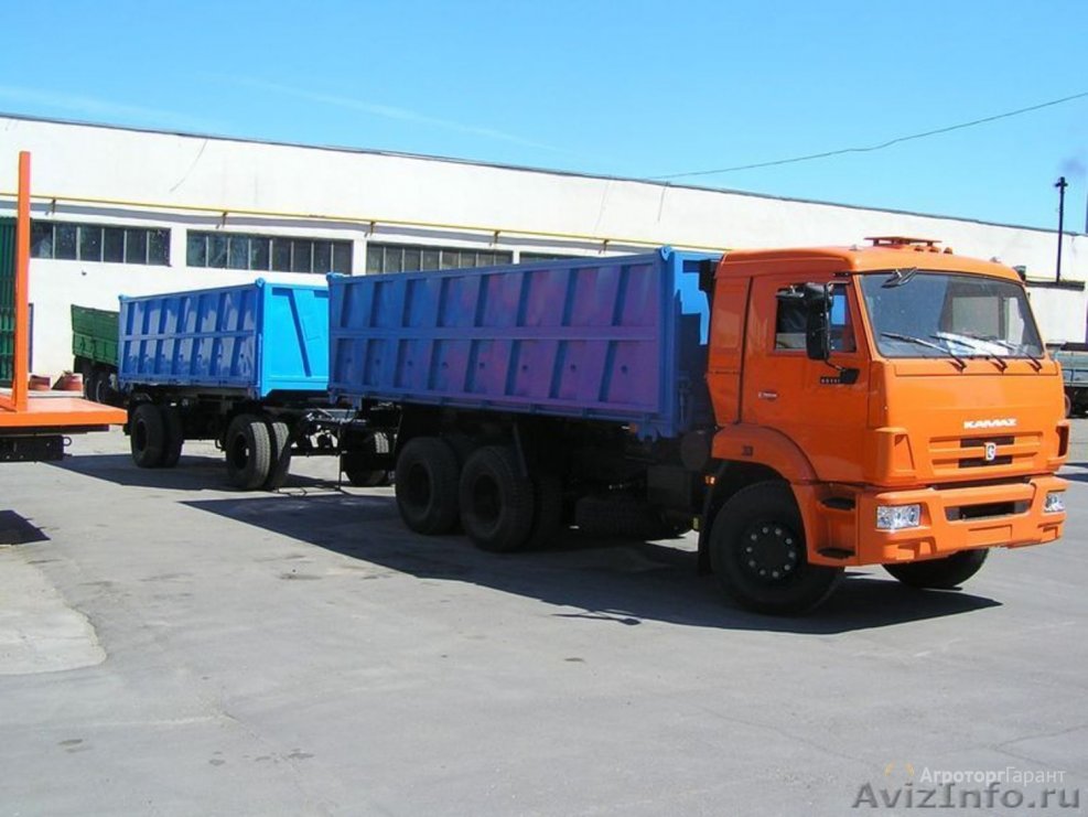 КАМАЗ 6520 зерновоз мамонт