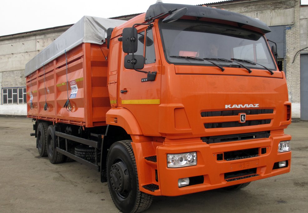 КАМАЗ 65117 зерновоз