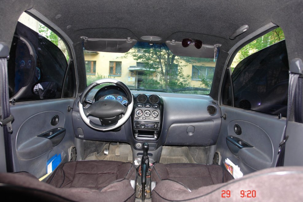Daewoo Matiz интерьер