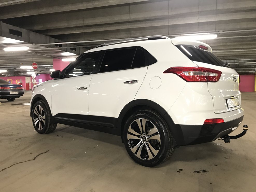 Hyundai Creta белая литье
