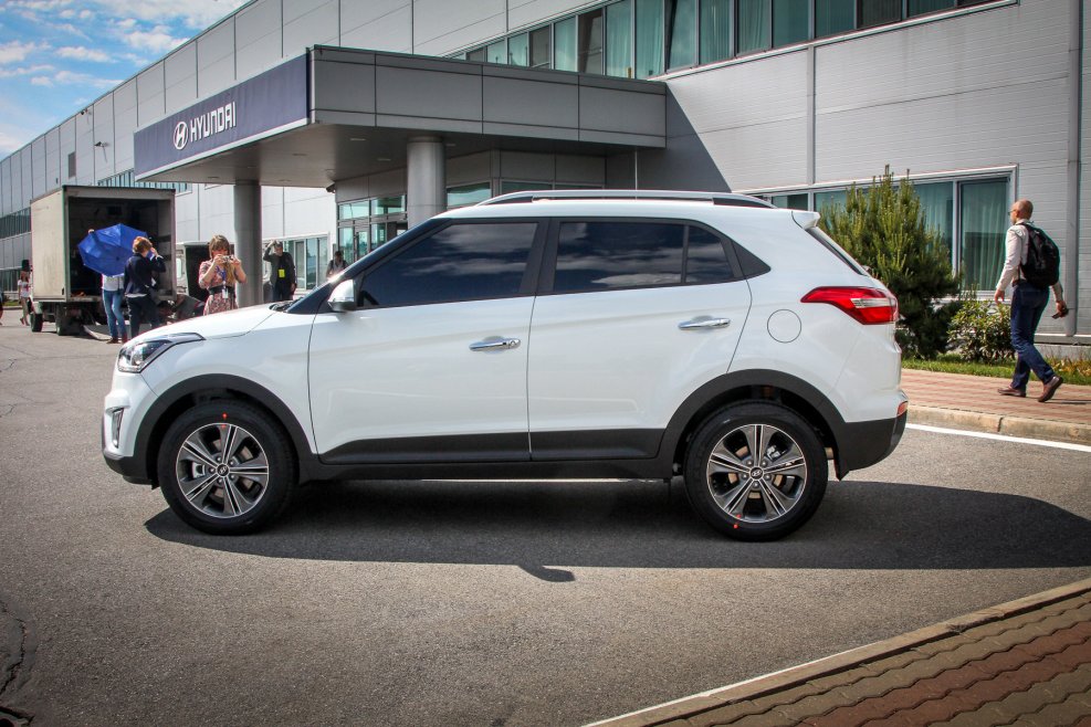 Hyundai Creta белая литье
