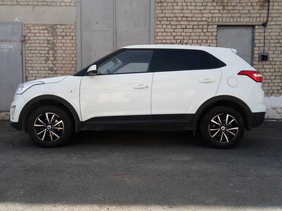 Белые диски для Hyundai Creta