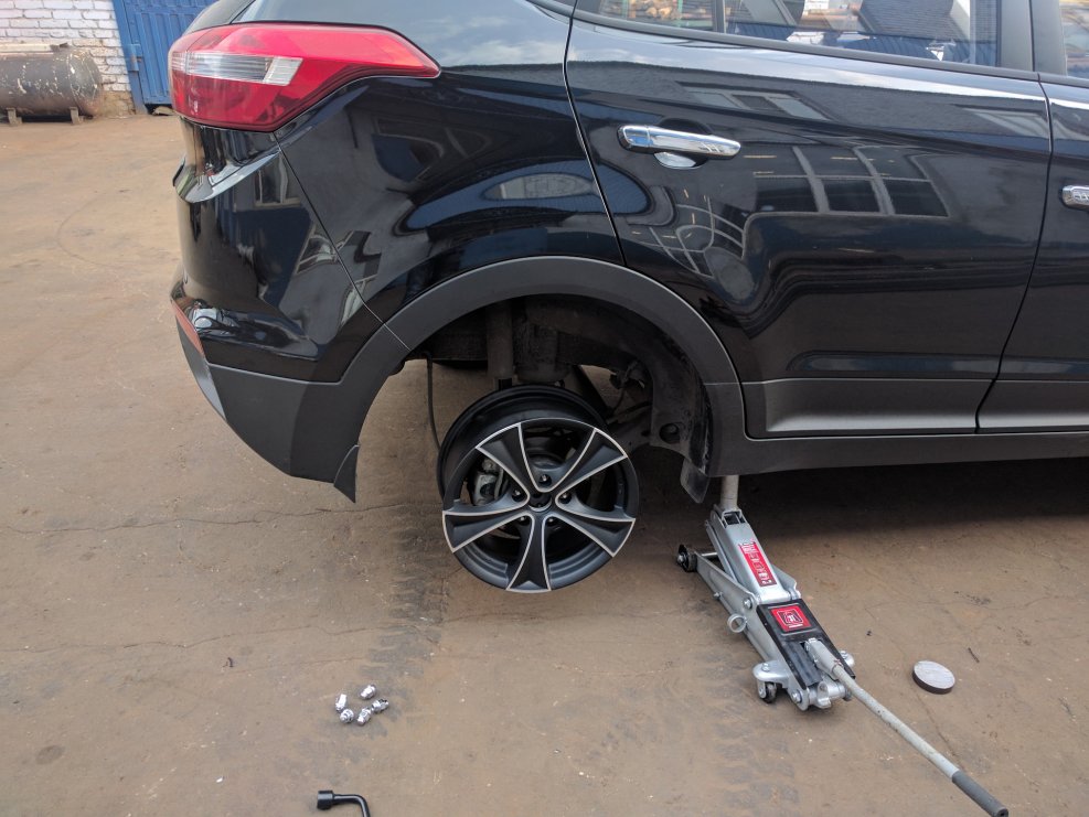Диски Hyundai Creta r16 черные