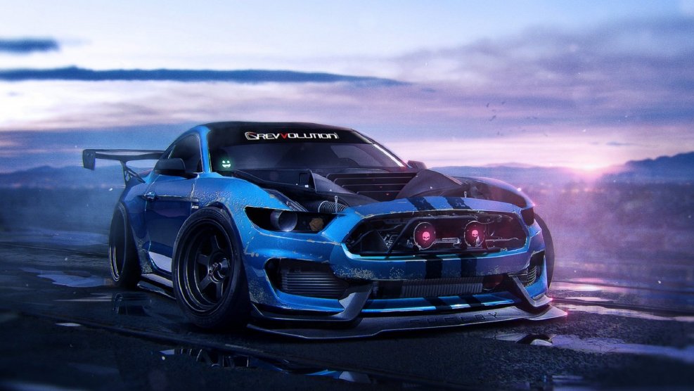 Khyzyl Saleem Ford Mustang