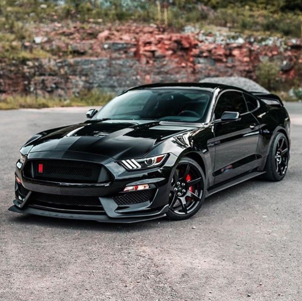 Mustang Shelby gt500 чёрный