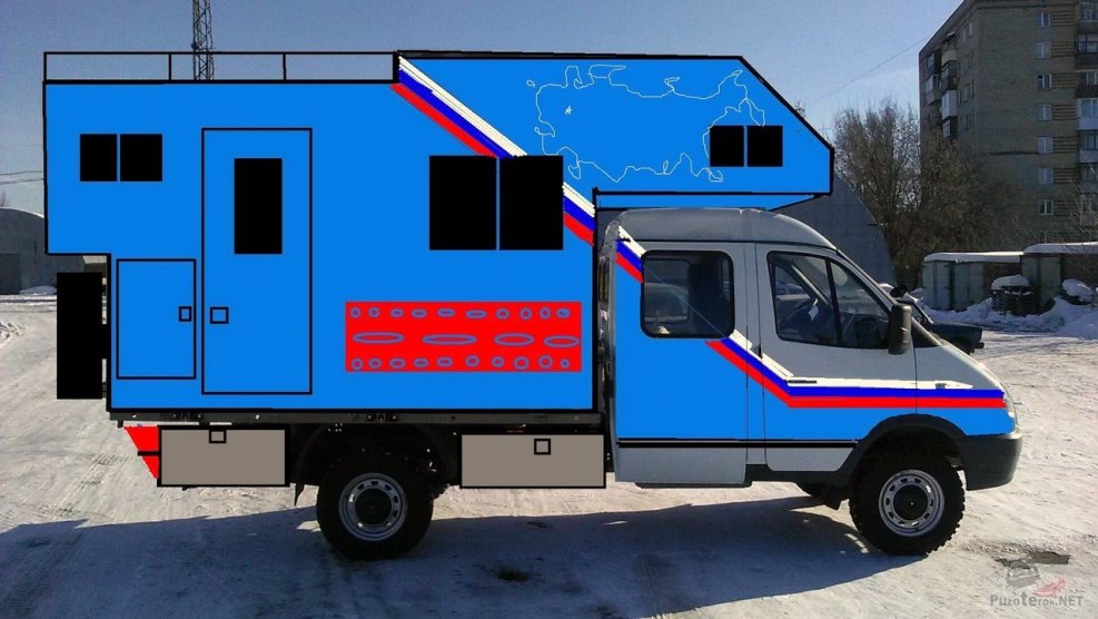 Соболь 4х4 автодом