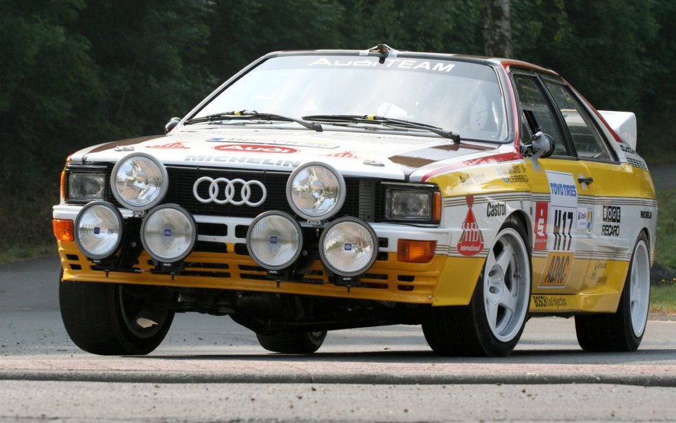 Audi 80 quattro Rally