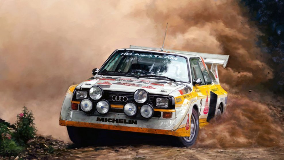 Audi Sport quattro s1 Rally