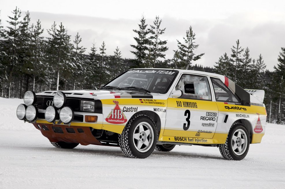 Audi Sport quattro s1 Rally car