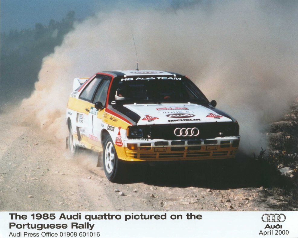 Audi 80 quattro Rally