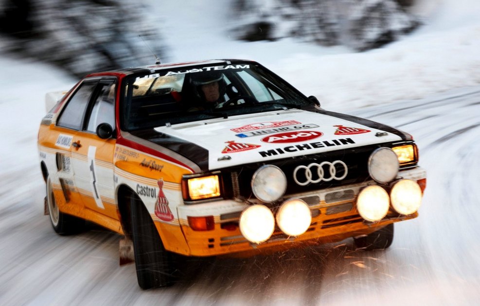 Audi 80 quattro Rally