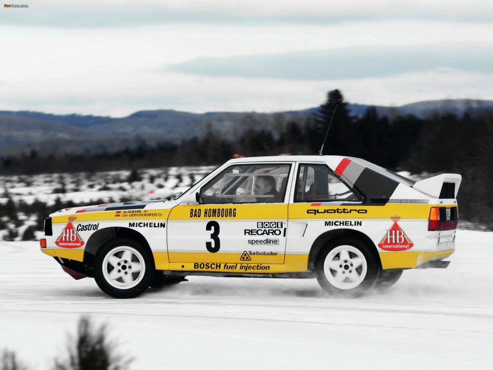 Audi Sport quattro s1 Rally