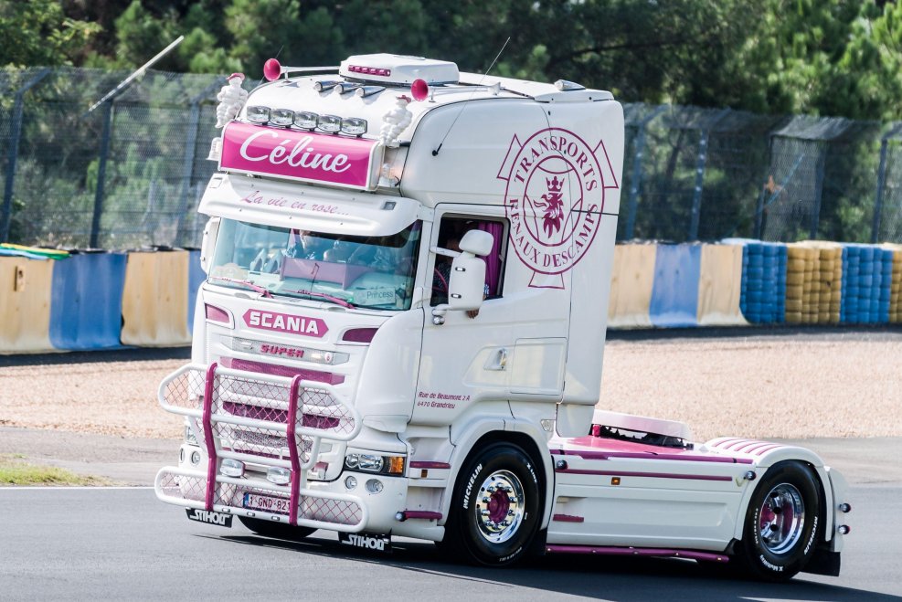 Scania Tuning White