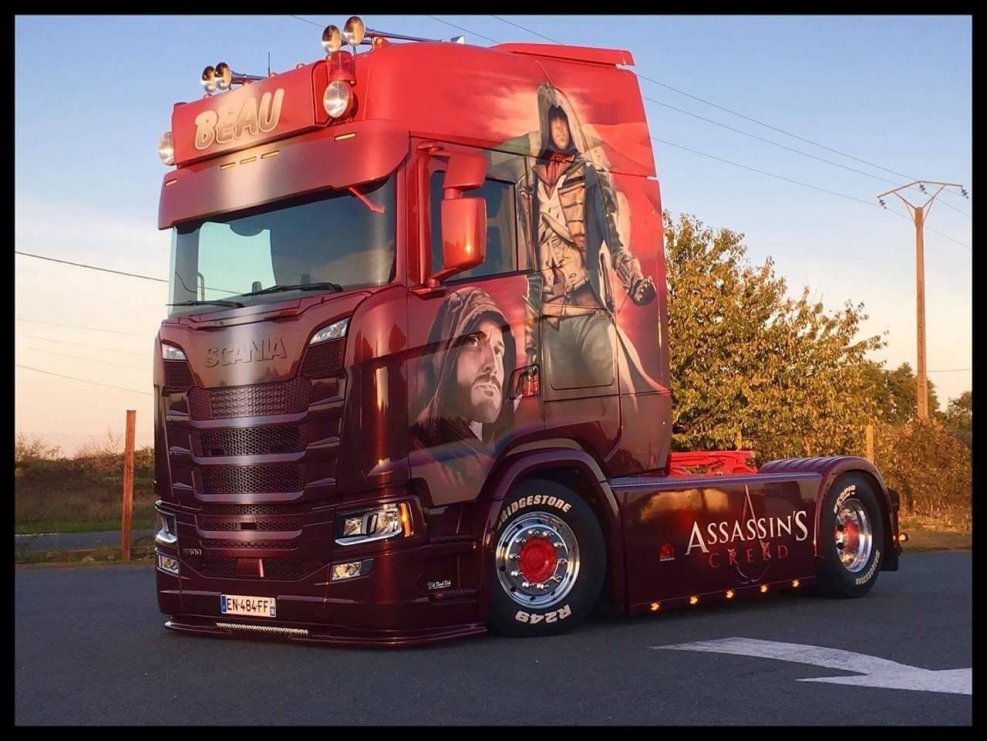 Scania s500 тягач