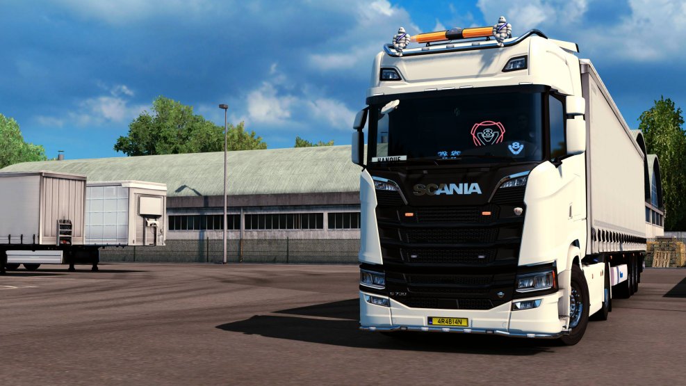 Фура Scania s730