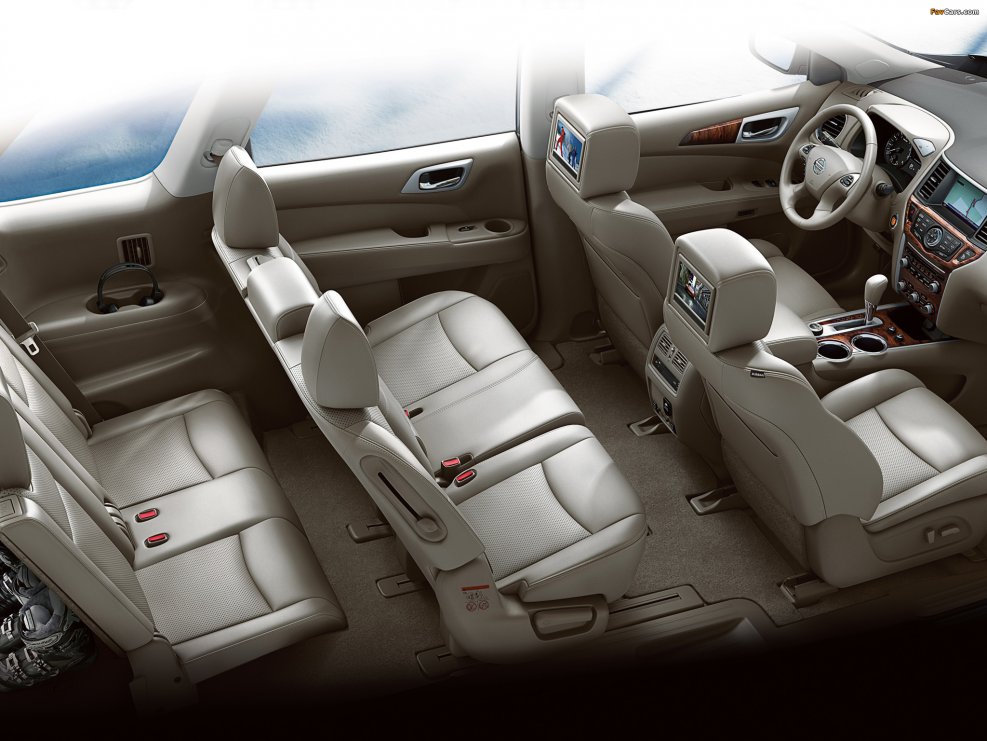 Nissan Pathfinder 2015 салон