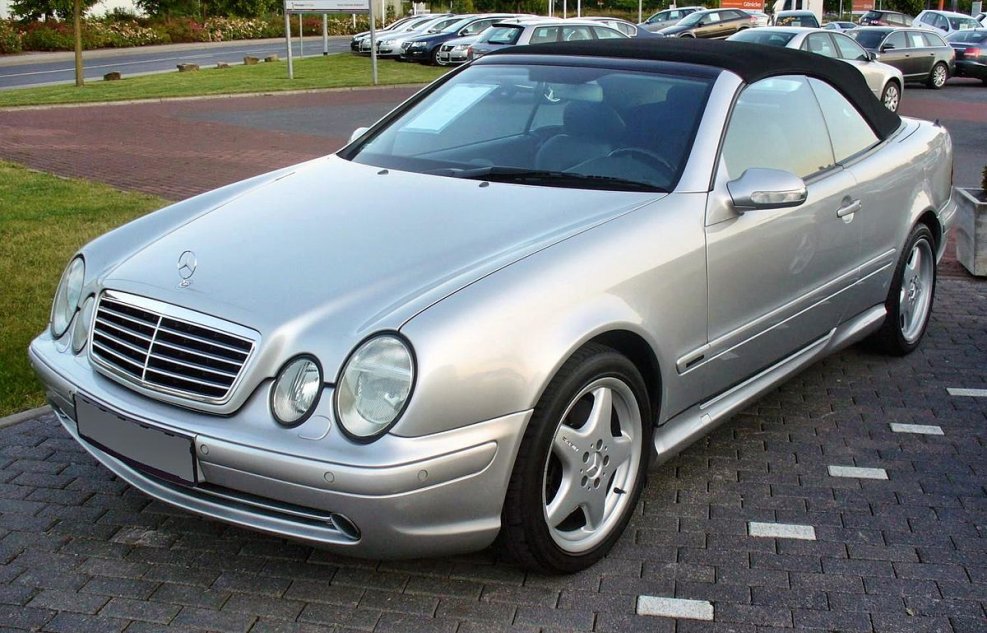 Мерседес s430 2001 сбоку