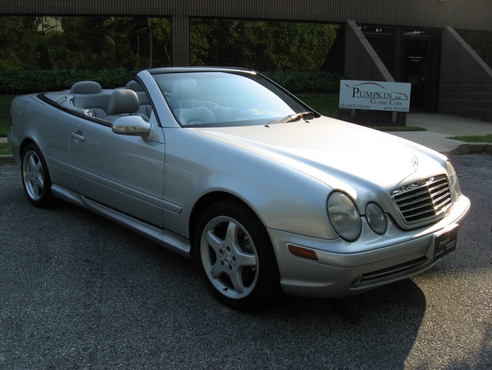 Mercedes SLK купе 2001