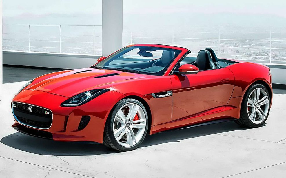 Jaguar f Type 2020 Red