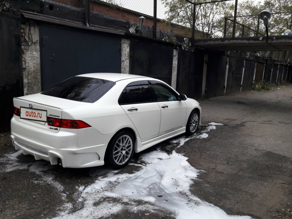 Honda Accord 2007 белый