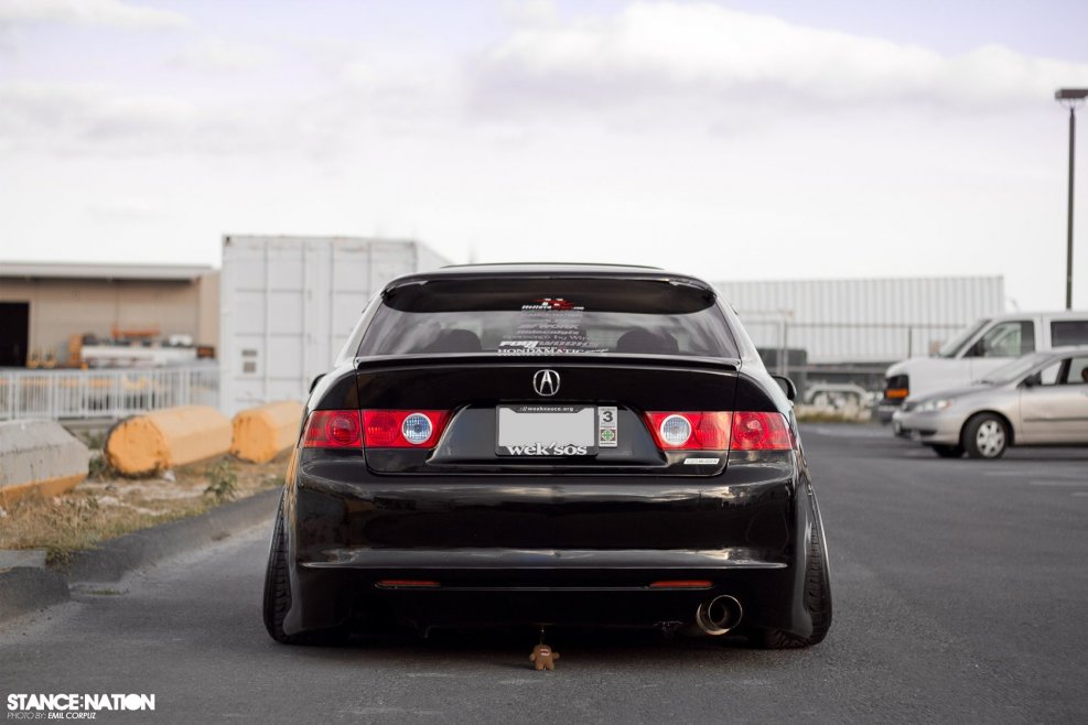 Honda Accord cl7 зад