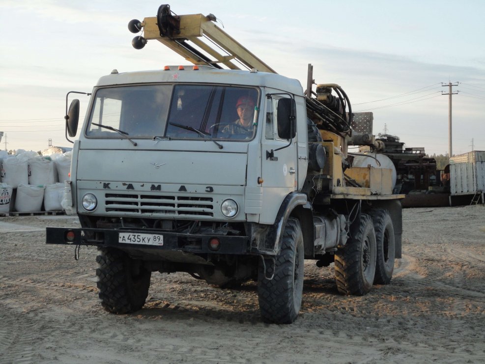 Буровая машина КАМАЗ УРБ-2а-2