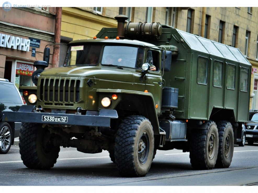Урал 4320 военный